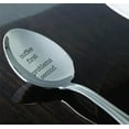 thumbnail image 4 of Gift for Best Friends / Christmas Birthday Funny Gift for Coffee Lover Mom Dad | Coffee First Problem Second Engraved Spoon|, 4 of 5