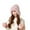 A-Pink414, variant on Womens PomPom Beanies Hat Cable Knitted Pattern Hat With Triple Pom Poms Fleece Lined Warm Winter Cold Weather Windproof Hats