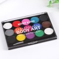 thumbnail image 4 of 15 Colors Artist Washable Kids Face Watercolor Paint Solid Pigment Makeup Tool, 4 of 9