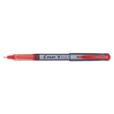 Pilot V Razor Point Stick Liquid Pen, Red Ink, Extra Fine, Dozen , Each