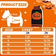 thumbnail image 2 of GASTROPOD Dog Halloween Costumes,Cute Halloween Costumes for Dogs,Acrylic Warm and Casual Sweater with Black Jacquard Pet Halloween Costumes,Black2,S, 2 of 7