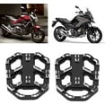 KOKMotorcycle Foot Pegs Pair Motorbike Front Footrest Widen Foot Peg