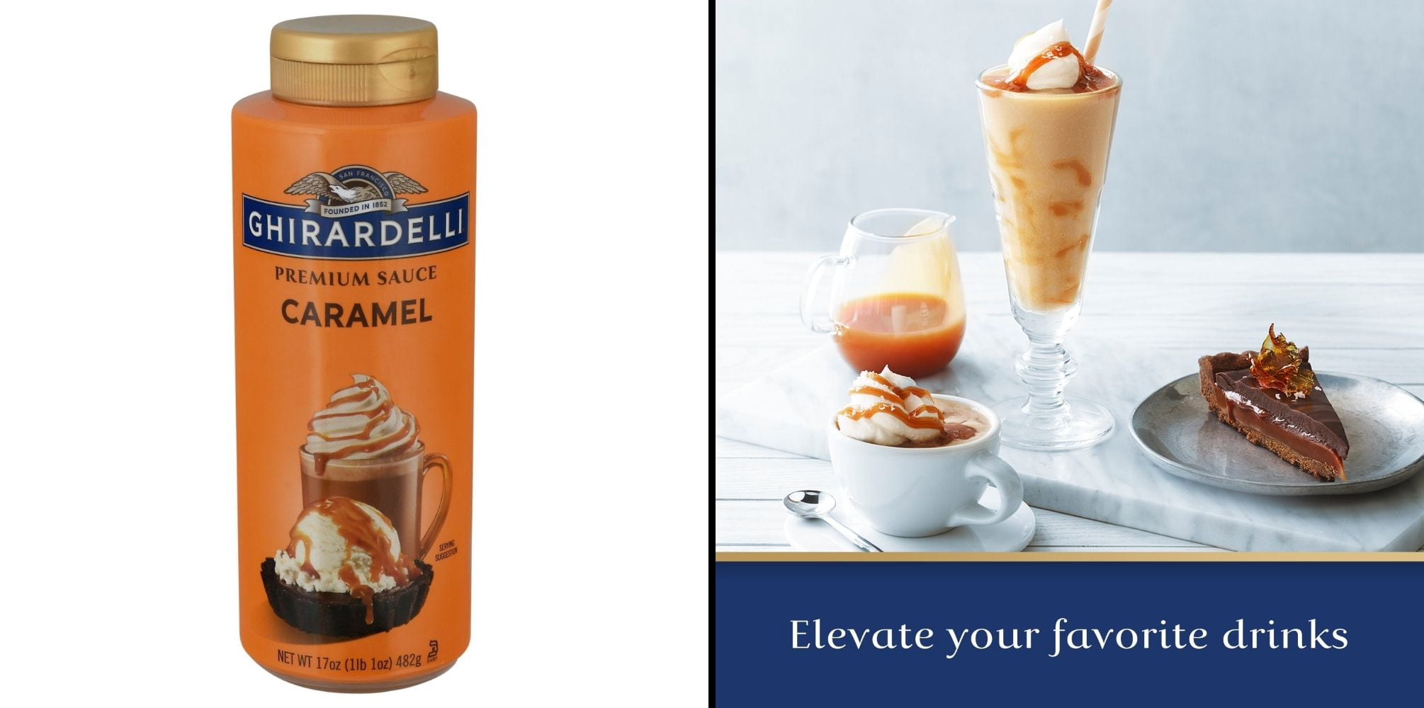 BETTY CROCKER Au Gratin Potatoes 7 oz & Ghirardelli Premium Caramel Sauce 17 oz