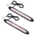 thumbnail image 2 of Kenally 2 unids/set luz de circulación diurna coche LED DRL lámpara de conducción diurna accesorios para automóviles Bombillas para automóviles Negro 15.5 cm De colorido a amarillo Kenally VI000940-05B, 2 of 6