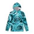 thumbnail image 3 of Sudadera con capucha con estampado 3D de flores de rosas coloridas para hombre y mujer, jersey con estampado floral de Harajuku, ropa de calle para primavera y otoño, 3 of 5