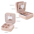 thumbnail image 4 of KElofoN Joyero y organizador de viaje con espejo - Regalo para mujeres y niñas, 4 of 5