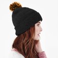 thumbnail image 2 of Beechfield Tuque d'Hiver Extrême Duo Snowstar pour Filles, 2 of 2