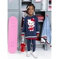 thumbnail image 6 of Wonder Nation Hello Kitty Girls Graphic Tunic Sweater with Long Sleeves, Sizes 4-18, 6 of 9