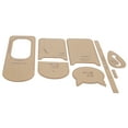 thumbnail image 3 of Acrylic Template Durable Transparent Clear DIY Wallet Stencil for Decorative Pendant Phone Bag, 3 of 14