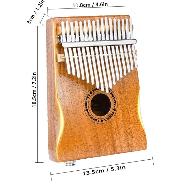 17 Electric Kalimba Thumb Piano with Built-in Pickup for Kids Adults Beginners