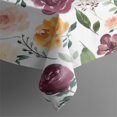 thumbnail image 3 of Pioneer Flower Floral Print Pattern Rectangle Tablecloth 60"x102",Waterproof Polyester Rectangle Table Cloth, Wipeable Spillproof Polyester Tablecloth for Dining, Camping, Indoor and Outdoor, 3 of 5
