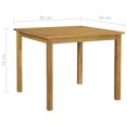 thumbnail image 5 of vidaXL Patio Dining Set Outdoor Dining Table and Chairs Patio Conversation Set, 5 of 39