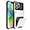 White, variant on Case for iPhone 11 Pro Max,Flip Cover Hidden Card Slot Wallet Case,Card Holder Dual-Layer Design Heavy Duty Protection TPU PC Shockproof Phone Case for iPhone 11 Pro Max,6.5 inch(Yellow)