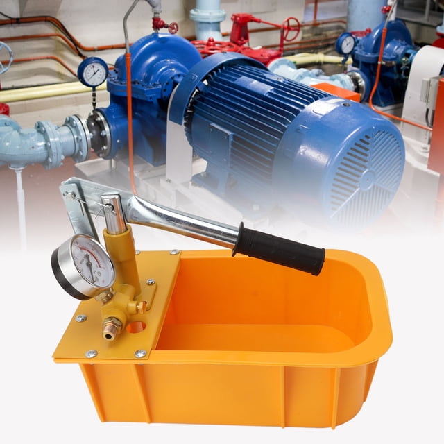 Manual Pressure Pump, Energy Saving Aluminum Alloy Hydrostatic Pump for Plumbing Repairing