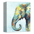 thumbnail image 2 of Creative Products Cool Colorful Elephant 8x10 Canvas Wall Art, 2 of 5