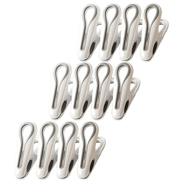 Sheet Clips Keeping Sheets Place Heavy Duty Clothespin Plastic Multifunctional Bed Sheets and Socks Without Marks, Small Windproof Household Clothesline