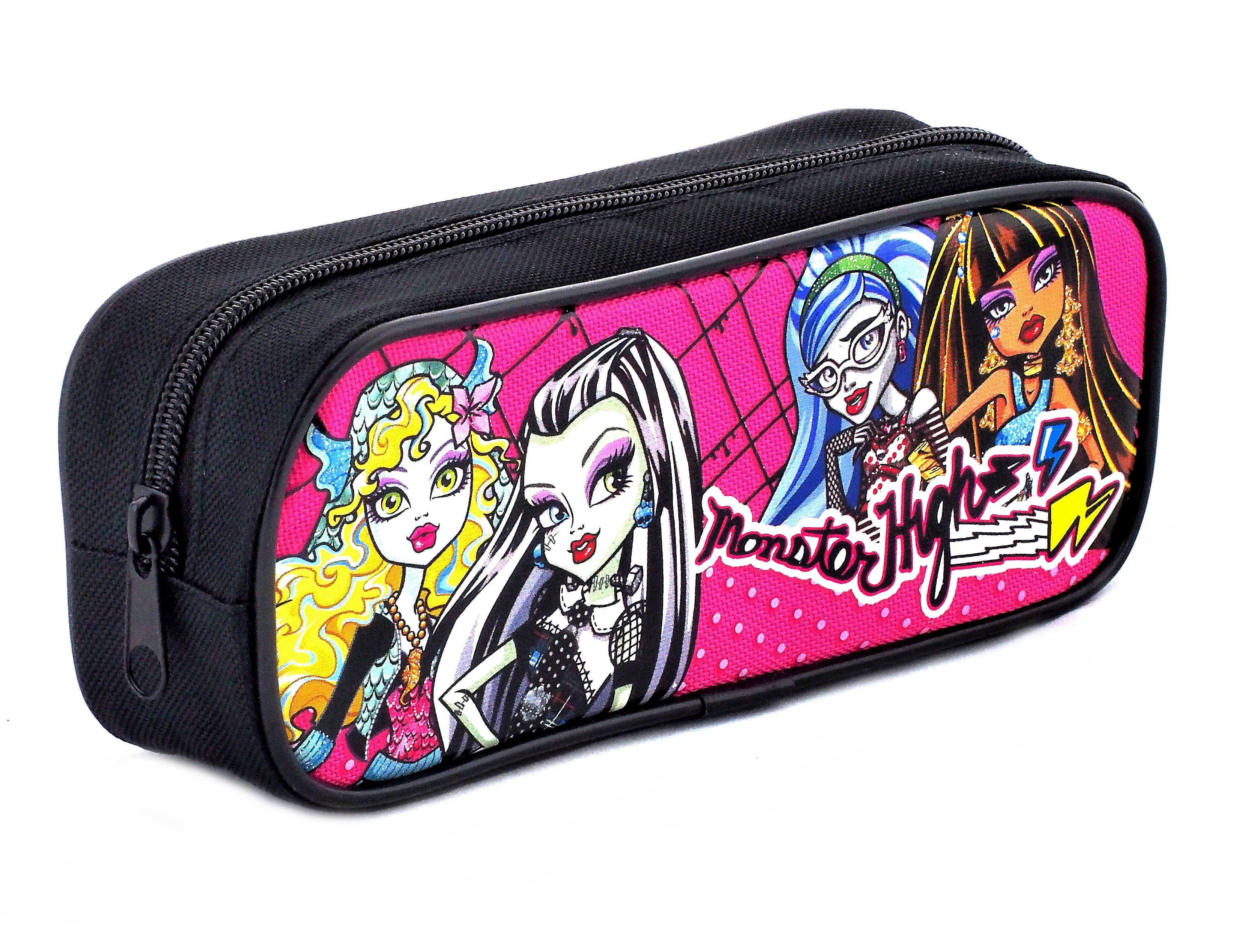 Monster High Single Zipper Black Pencil Case