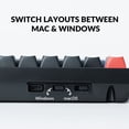 thumbnail image 4 of Keychron K10 Pro Wireless Custom Mechanical Keyboard, QMK/VIA Programmable Bluetooth/Wired White Backlight, Hot-swappable Keychron K Pro Brown Switch, 4 of 9