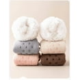 thumbnail image 4 of SwiftWear Slipper Socks for Women with Grippers, Thick Fleece Lined Fuzzy Winter Socks With Non Slip Bottoms, Cozy Warm House Slippers,1 Pairs, Dark Gray, 4 of 4