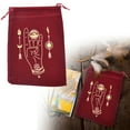 thumbnail image 1 of Home Textile Storage Modern Tarot Card Pouch for Organizing Divination Accessories and Small Items – Universal Home Textile Storage Solution with Flannel Drawstring Bag, 1 of 3