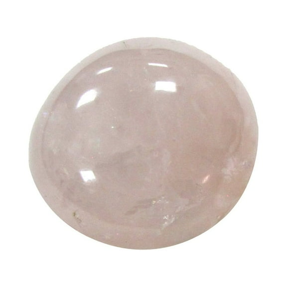 Pink Crystal Rose Quartz Worry Stone Reiki Chakra Healing Negative Energy Balance Rock