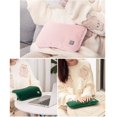 thumbnail image 5 of Winter Portable Electric USB Hot Water Bottle with Plush Case (Green) Green, 5 of 5