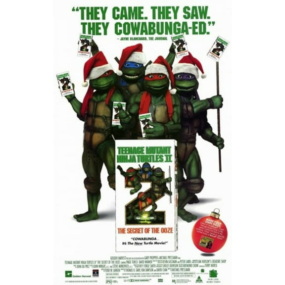 Teenage Mutant Ninja Turtles 2 the Secr Movie Poster (11 x 17)