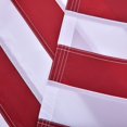thumbnail image 5 of 2x3 feet 50 Stars American Flag, Embroidered 210D Embroidered Stars, Sewn Stripes, 2 Brass Grommets, Indoor/Outdoor, Vibrant Colors, Quality Nylon, US USA Flag, 5 of 7