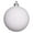 White, variant on Vickerman 6" Antique Gold Shiny Ball Ornament, 4 per Bag