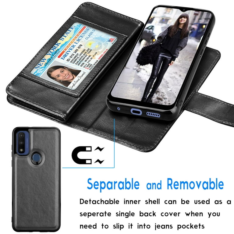 Samsung phone case Black Leather by PURITY