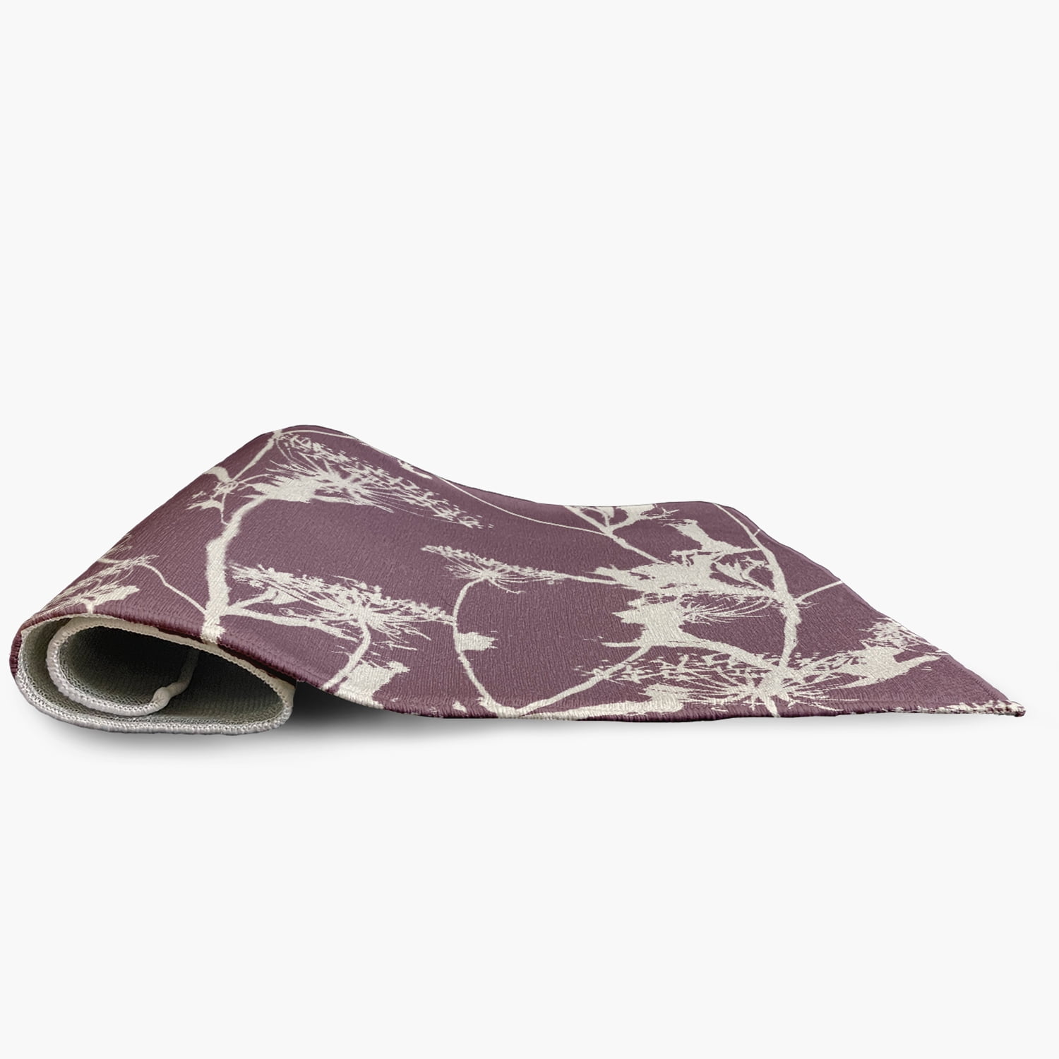 3' x 5' Simply Daisy Windy Blossom Modern & Contemporary Chenille Area Rug, Purple