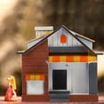 thumbnail image 3 of 3Pcs Mini House Model Sand Table Tiny Mini House Mini Store Decoration Playset Accessory, 3 of 9