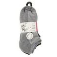 thumbnail image 2 of Just Me 6 Pair Women's Sports Half Cushioned Low Cut Socks - Mens - Male, 2 of 3