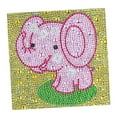 thumbnail image 1 of s de pintura de diamante de taladro completo para niños y principiantes Pintura de bricolaje por números Etiqueta de teléfono de mosaico hecha a ma Elephent 2 Gloria Pintura de diamante de taladro completo, 1 of 9