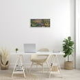 thumbnail image 2 of Stupell Industries Vibrant Traditional Water Lilies Botanical & Floral Painting White Framed Art Print Wall Art, 24 x 10, 2 of 9