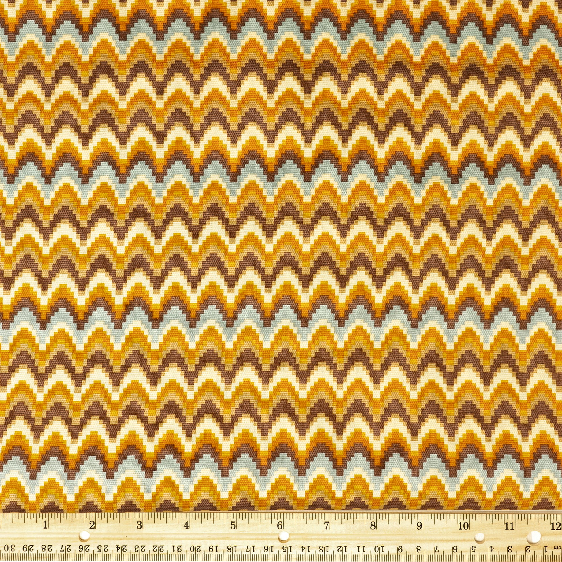 Waverly Inspirations 8 yd By the Bolt 100% Cotton Fabric, Ikat, Adobe, 45" Wide for Quilting & Sewing