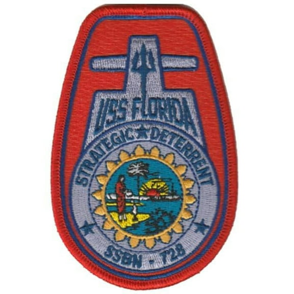 USS Florida SSBN-728 Patch – Sew On
