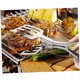 thumbnail image 5 of unbranded Pinzas Para Barbacoa De Acero Inoxidable Resistentes Y Livianas Para Cocina En Color Plata, 5 of 8