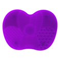 thumbnail image 1 of HILABEE Silicone Brush Cleaning Mat Reusable Compact Brush Cleaner Pad Washing Tool Deep, 1 of 9