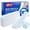 Value 10-Pack, variant on Mop Head Replacements Compatible with O-Cedar H2prO Flat Mop System, Reusable Washable Microfiber Mop Head Refills for Ocedar H2pro Mop, 4 Pads