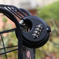 thumbnail image 5 of Cadenas à Code, Cadenas à Combinaison 4 Chiffres pour Extérieur avec Manille en Acier Trempé, Cadenas Rond Robuste Imperméable 70mm, 5 of 5