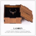 thumbnail image 2 of LADORIN Angel Wings Necklace - 925 Sterling Silver Necklace with Special Wooden Gift Box, 2 of 8
