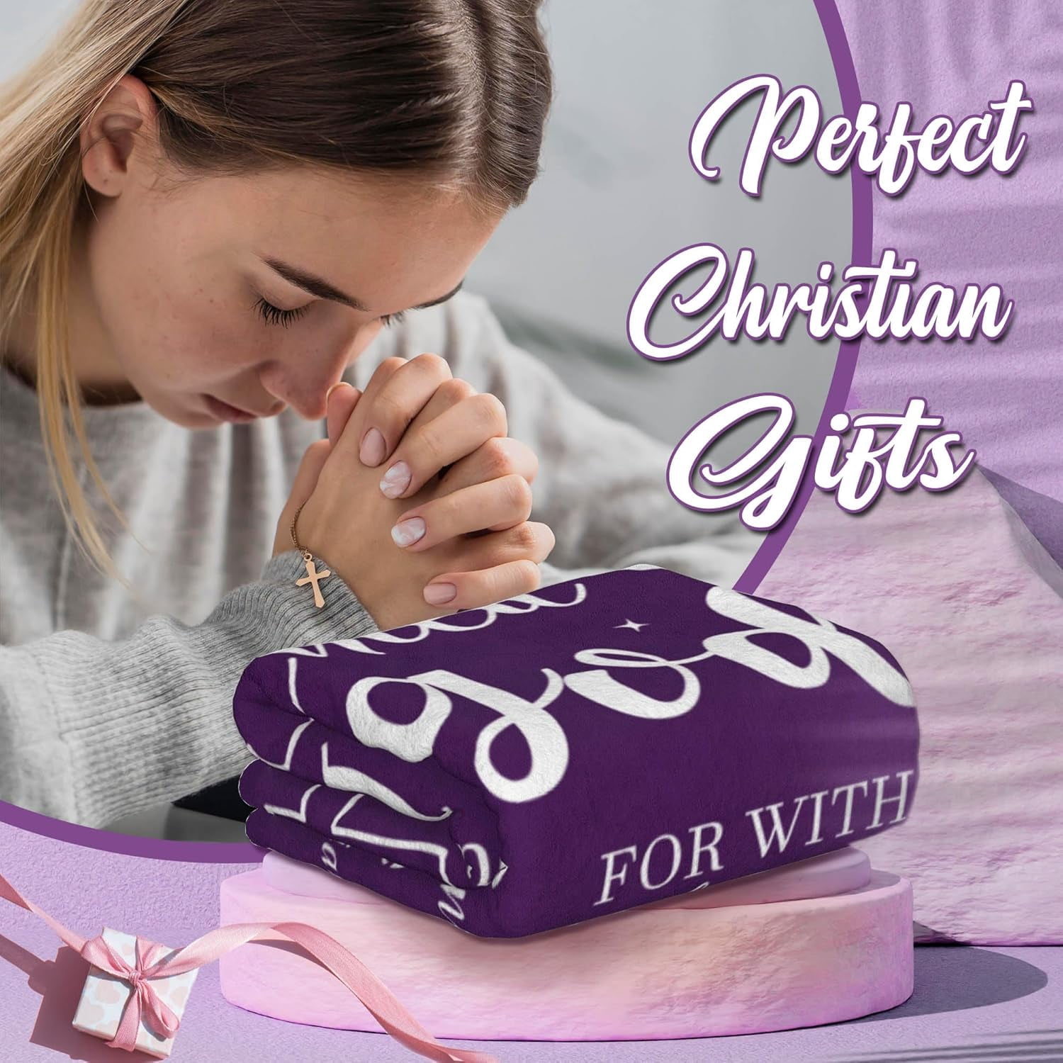 Cancer Care Gifts for Women Blanket, Breast Cancer Gifts for Woman, Chemotherapy Must Haves for Women, Cancer Comfort Gifts Chemo Patients Throw Blankets