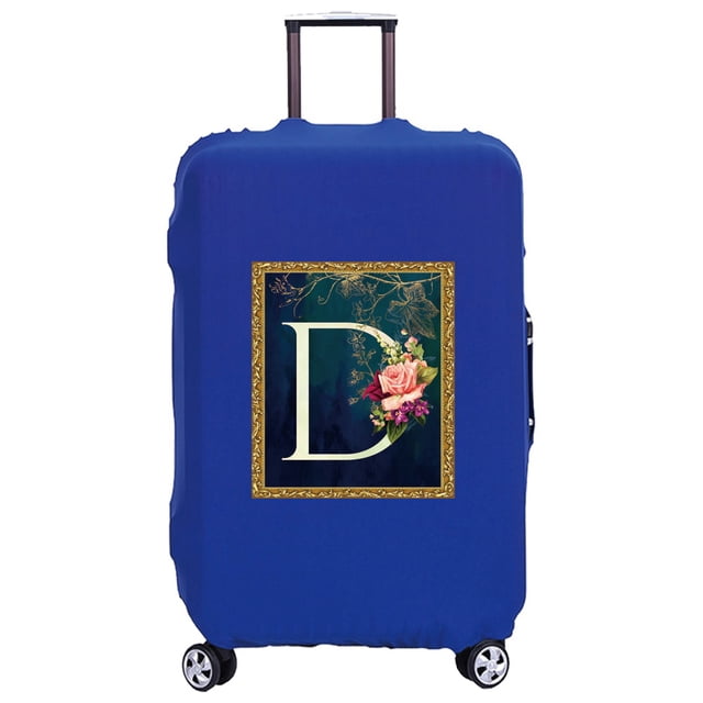 New Travel Suitcase Luggage Covers Protective Covers Scratch Proof Dust Cover Reusable Dust Cover Flower Pattern Series 8flowerD S