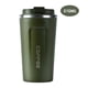thumbnail image 1 of Taza de café de acero inoxidable 304, doble pared al vacío, diseño moderno, color verde, capacidad de 510 ml, ideal para oficina o uso diario., 1 of 6
