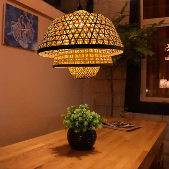 Jarri Lights Handcrafted Bamboo Hanging Lights - Eco-Friendly Lighting