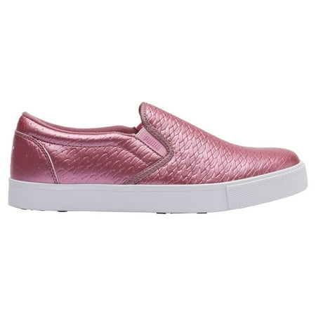 NEW Womens PUMA Tustin Slip-On Golf Shoes Metallic Pink / White Size 6 M