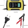thumbnail image 2 of 12V 6A Smart Battery Charger Maintainer, Intelligent Battery Charger with LCD Touch Screen, Multiple Reconditioning and Protection for Cars, Trucks and Motorcycles, 2 of 5
