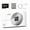 White, variant on FHD 1080P Digital Camera with SD Card, 16X Digital Zoom Camera, Portable Mini Camera for Teenagers Students Boys Girls, Point and Shoot Camera for Gifts, Tech Gadgets, Gift, Pocket Camera