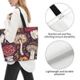 thumbnail image 3 of Fotbe Forest Wild Mushroom Bolsa Tote Estética de Lona con Estampado para Mujer - Bolsa Reutilizable de Hombro Casual para Vacaciones, Compras, Trabajo y Gimnasio, 3 of 8
